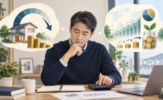 대출 먼저 갚을까 ETF 적립할까 고민하며 계산하는 40대 투자자