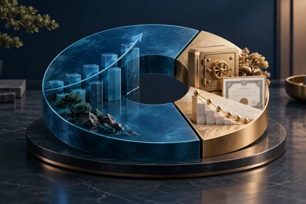 IRP 안전자산 30%를 예금 채권 ETF TDF로 배분하는 비교 이미지