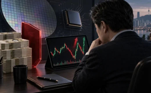 단일종목 레버리지 ETF 예탁금 3천만원과 반도체 주가 변동 위험을 확인하는 투자자