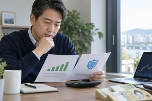미국 ETF 배당금 건강보험료를 계산하는 40대 직장인